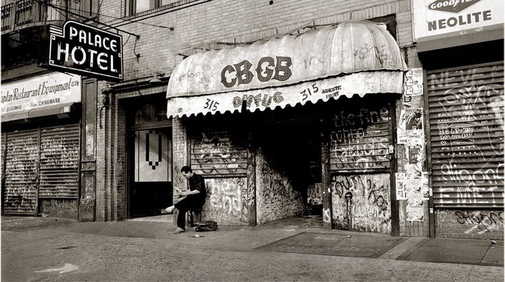 CBGB: O Berço do Punk Rock.